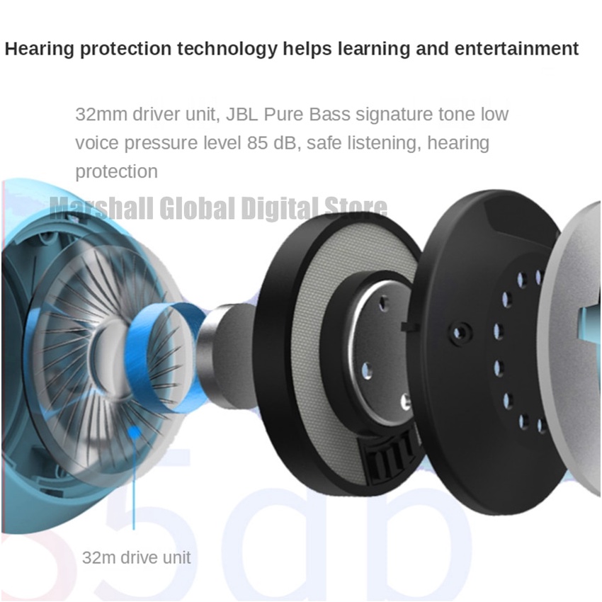 Tai Nghe Không Dây JBL JR310BT Dành Cho Trẻ Em