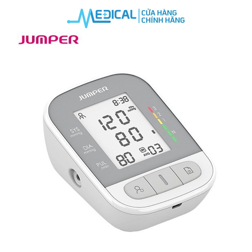 Máy đo huyết áp bắp tay JUMPER JPD-HA210 đạt chuẩn chứng nhận FDA Hoa Kỳ - MEDICAL