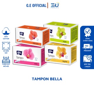 Băng vệ sinh bella, tampon bella các loại từ 1 giọt đến 4 giọt