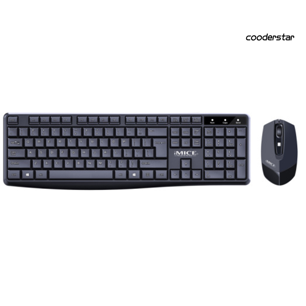 Bộ Bàn Phím Và Chuột Chơi Game Không Dây 104 Phím C Skinfood-M An-100