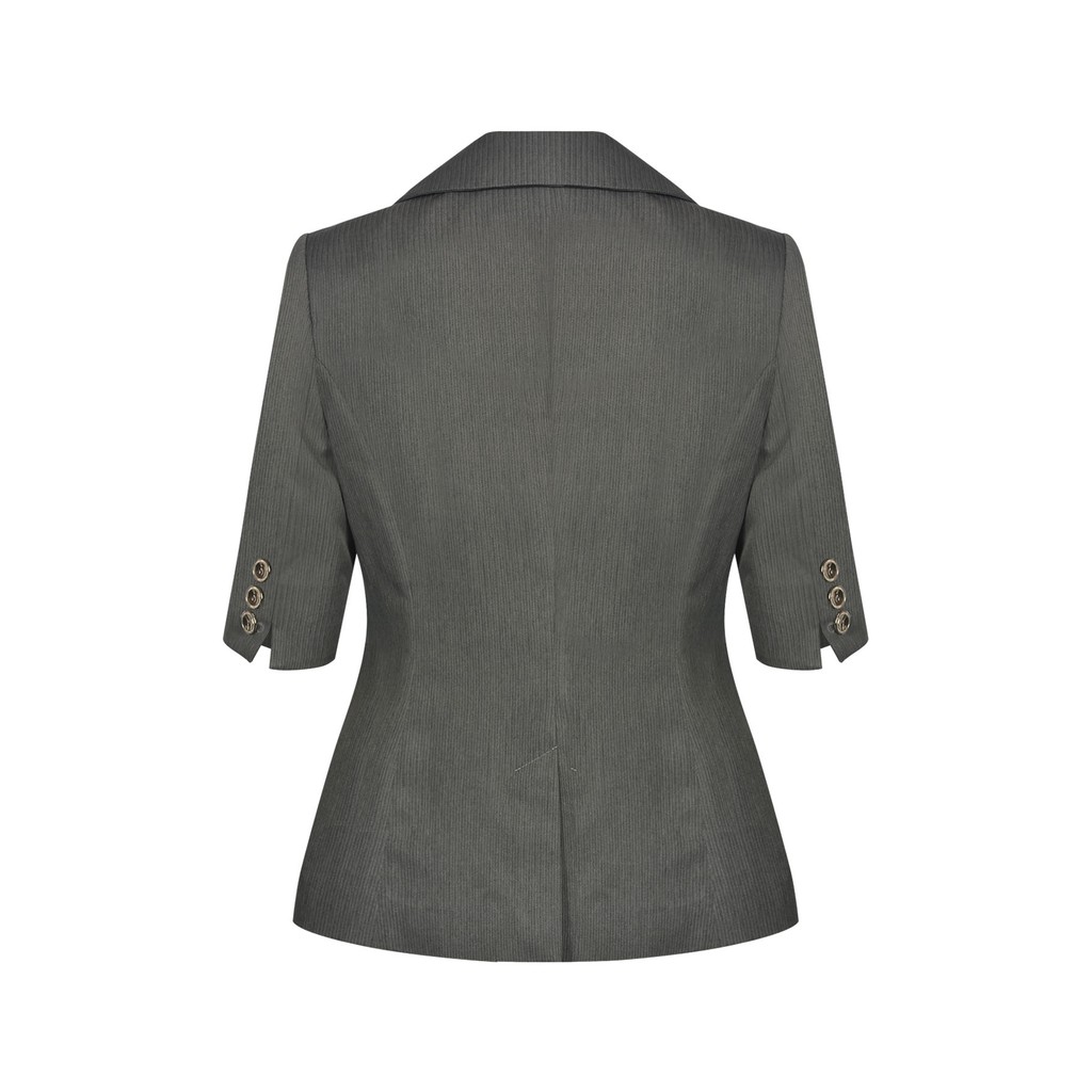 Áo vest kẻ tay lỡ ghi B619 NỮ TNG