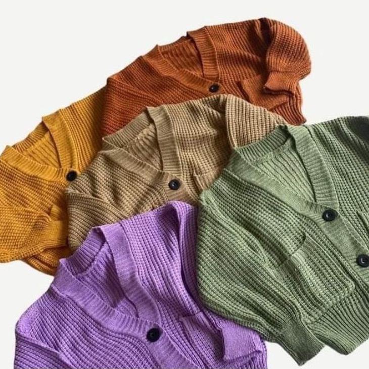 ZARA Áo Khoác CARDIGAN Len Thời Trang Đáng Yêu Dành Cho Bé Gái 2-10 Tuổi