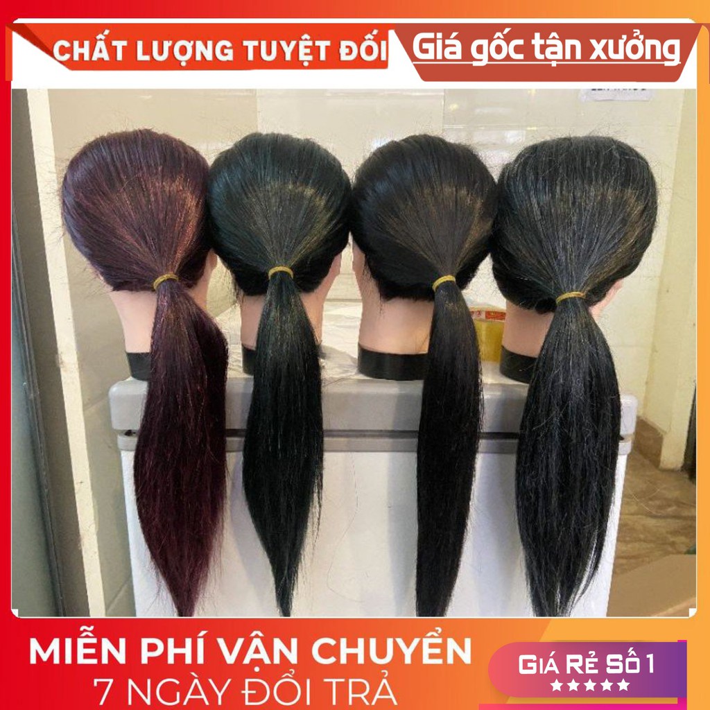 [ Hàng Hot ] Đầu Manocanh Học Cắt (mua 2 còn 39k) Dài 50-55cm, Chịu Nhiệt 160°  [ Free ship ]