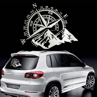 Miếng Dán Xe Hơi Hình La Bàn