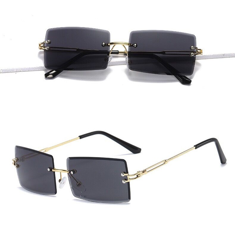 Kính mát gọng kim loại chống tia UV400 sang trọng