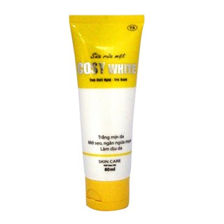 Sữa Rửa Mặt - Trắng Mịn Da , Mờ Sẹo, Ngăn Ngừa Mụn Làm Dịu Da Cosy White 80ml