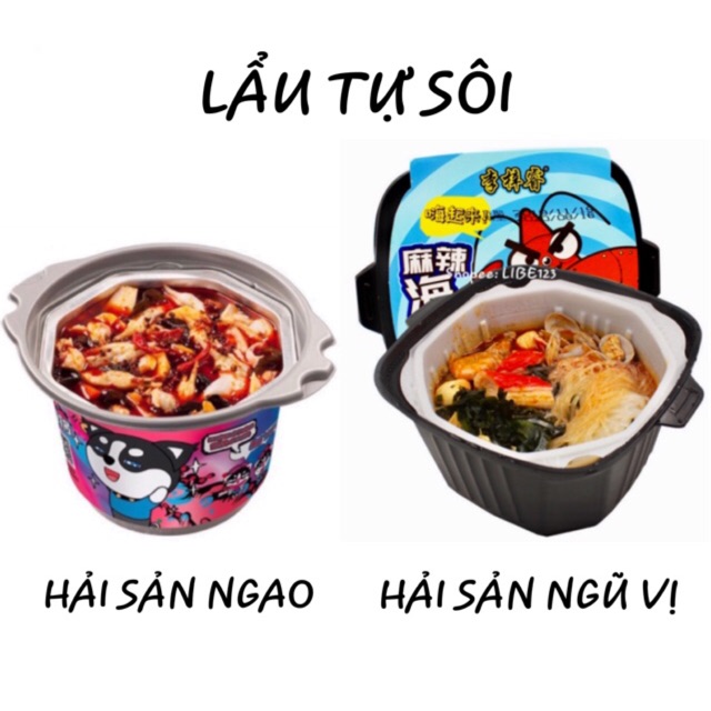 [CÓ SẴN] LẨU TỰ SÔI HẢI SẢN [ SIZE TO] ❤️