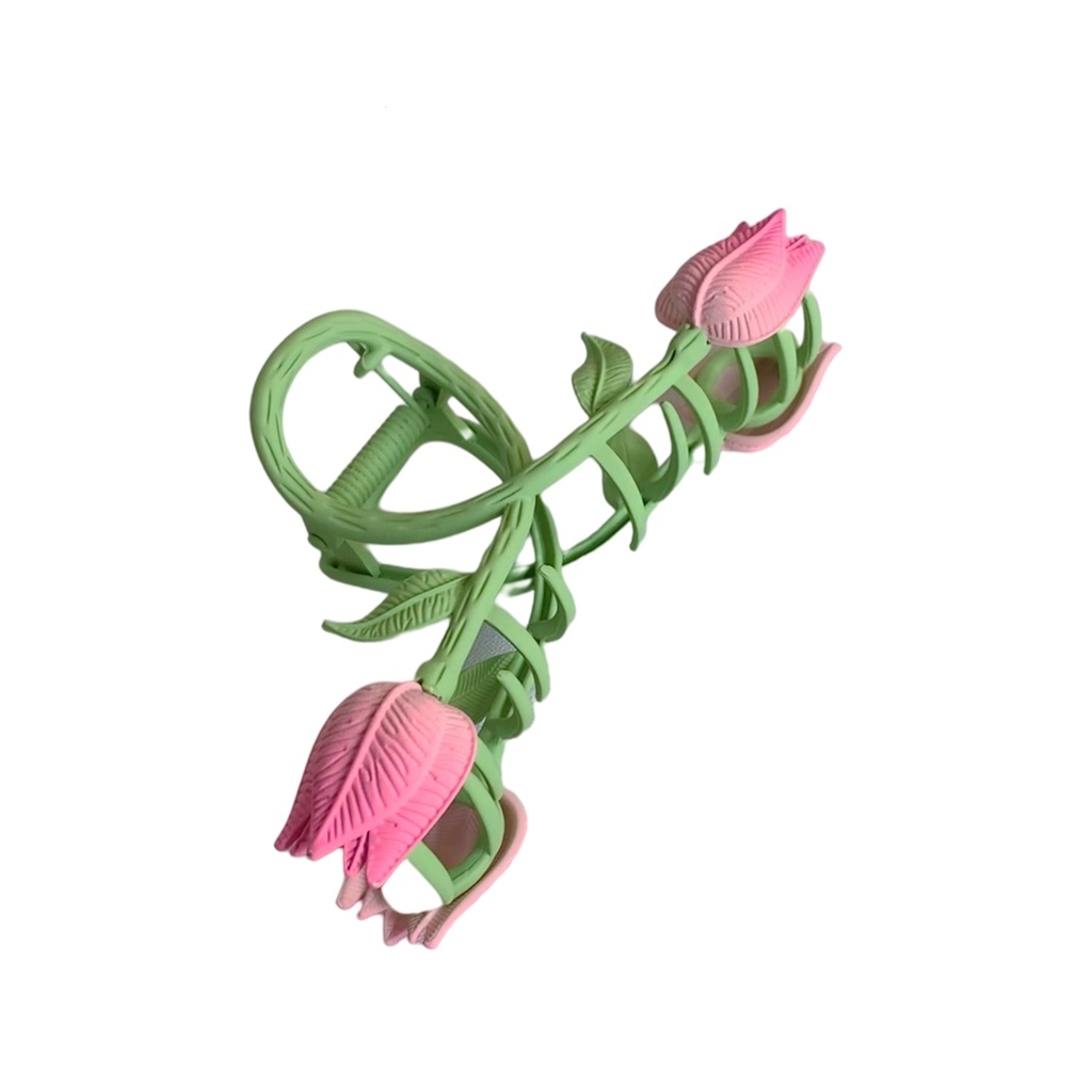 Kẹp Tóc Hình Hoa Tulip Thời Trang Hàn Quốc Cho Nữ
