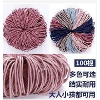100 dây cột tóc nhiều màu