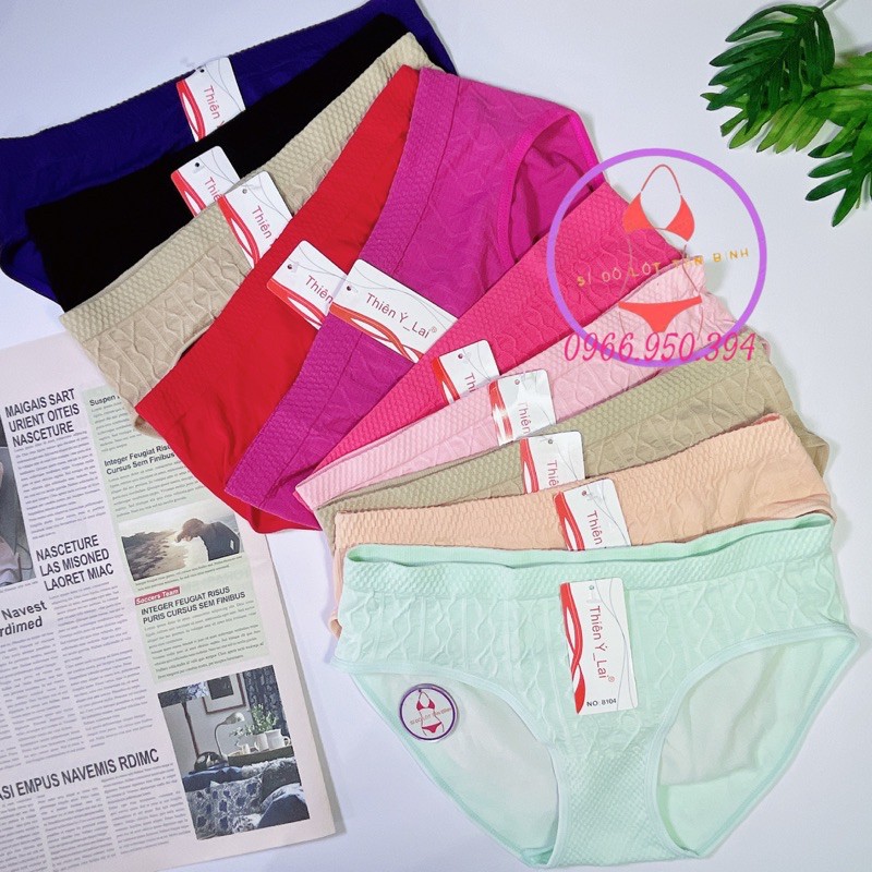 Quần lót nữ dệt kim size nhỏ và lớn