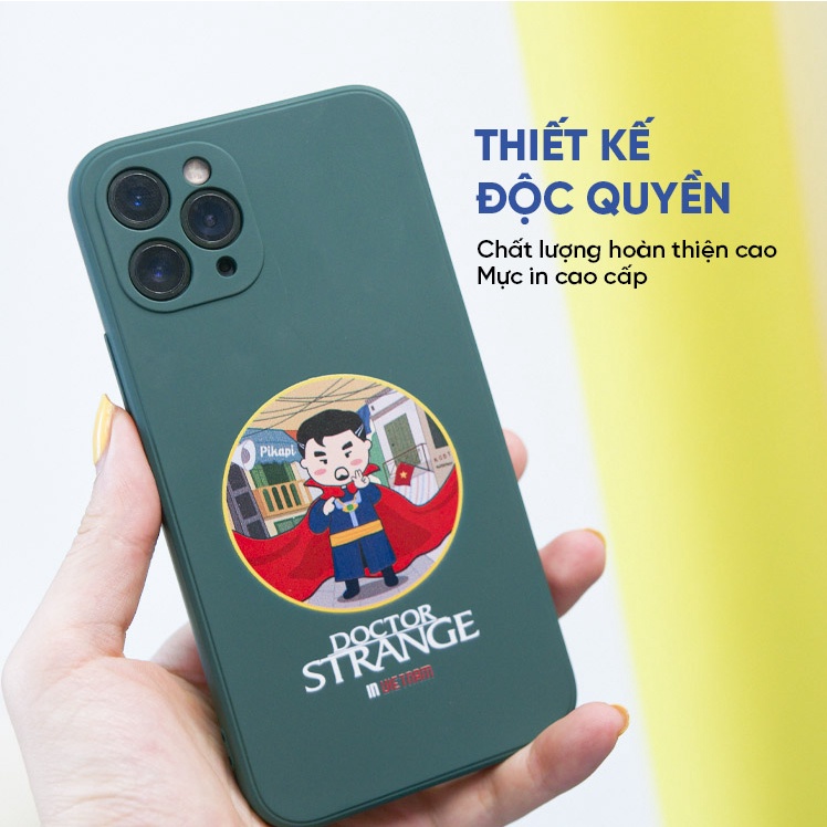 Ốp lưng iPhone Dr Doctor Strange cao cấp chống sốc, case ốp ip chất liệu silicon xịn chống bẩn