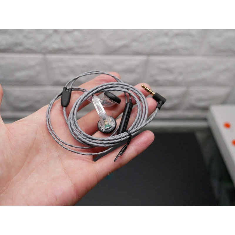 Tai nghe siêu trầm DIY Sennheiser Mx500 có mic, tăng giảm âm - siêu trầm, trong suốt, thiết kế đọc đáo, bass mạnh, sâu