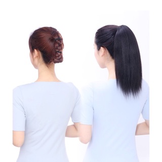 Tóc giả nữ❤️freeship 50k🥰🥰 tóc cột thẳng đủ loại