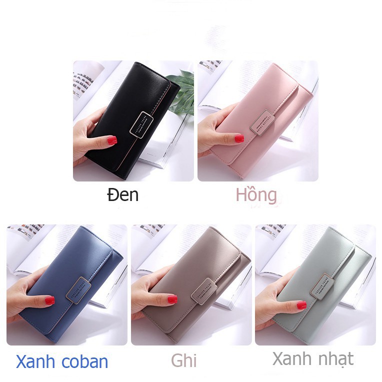 Ví cầm tay nữ Vituni ví nữ đẹp dáng dài thời trang cao cấp VD23 | BigBuy360 - bigbuy360.vn