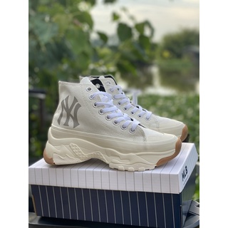Giày thể thao MLB Chunky High trắng - mlb ny cao cổ thể thao nam nữ
