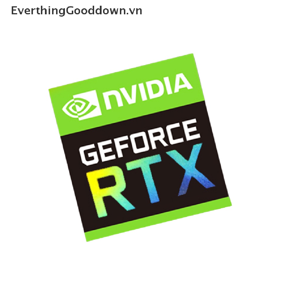 Nhãn dán đồ họa RTX 2080Ti 2070 2060 TITAN VR GTX 1650 1660Ti chất lượng