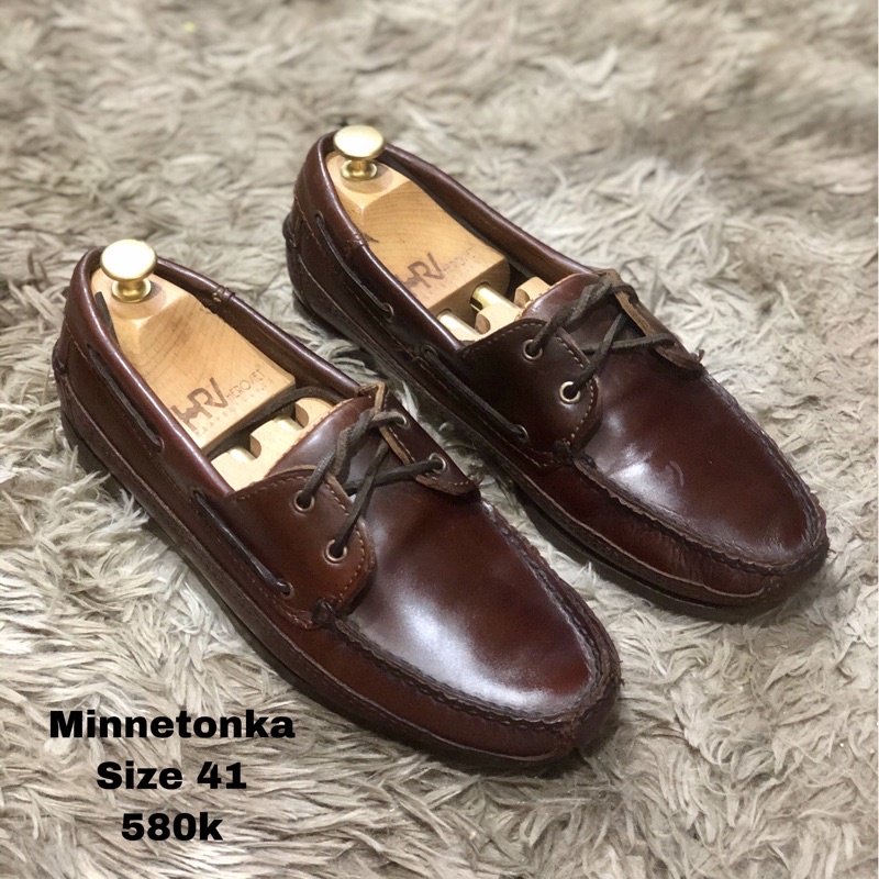 [Giày 2hand] [Size 41] [TonaShoe] Giày Boatshoe Phù Hợp Với Nhiều Phong Cách Năng Động Trẻ Trung