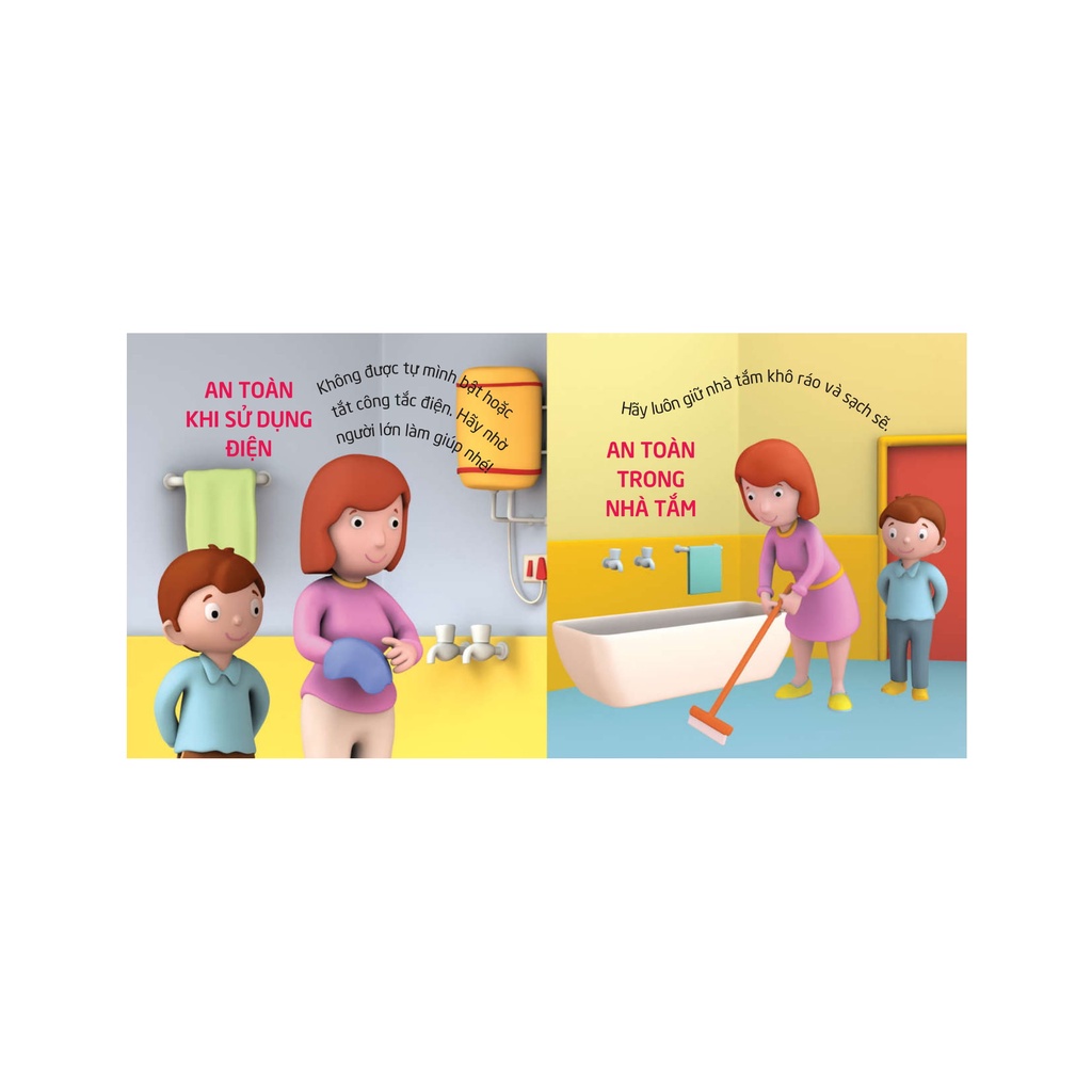 Sách: Thế Giới Trong Mắt Em - An Toàn