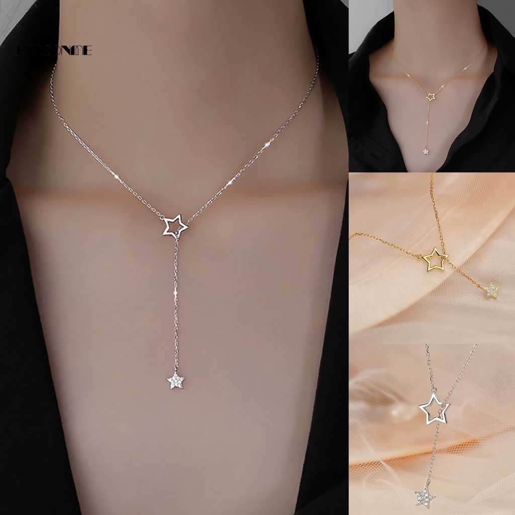 Vòng cổ Mặt Hình Đôi Mắt Bằng Thép Không Gỉ Dễ Phối Đồ Thời Trang Cho Nữ