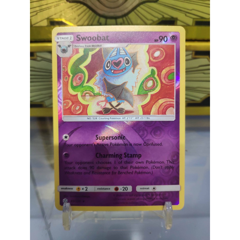 [ Dưa Hấu Yugioh ] Lá bài thẻ bài Pokemon Swoobat