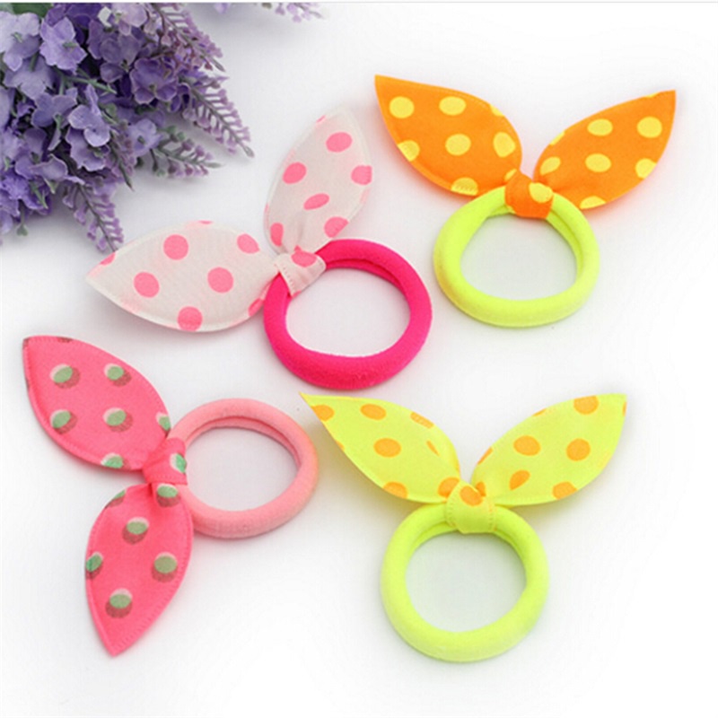 ### Bộ 10 Băng Đô Tai Thỏ Dễ Thương Cho Bé