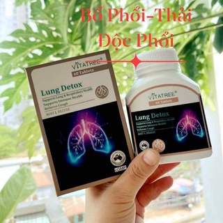 Viên bổ phổi sau covid Vitatree Lung detox 60 viên