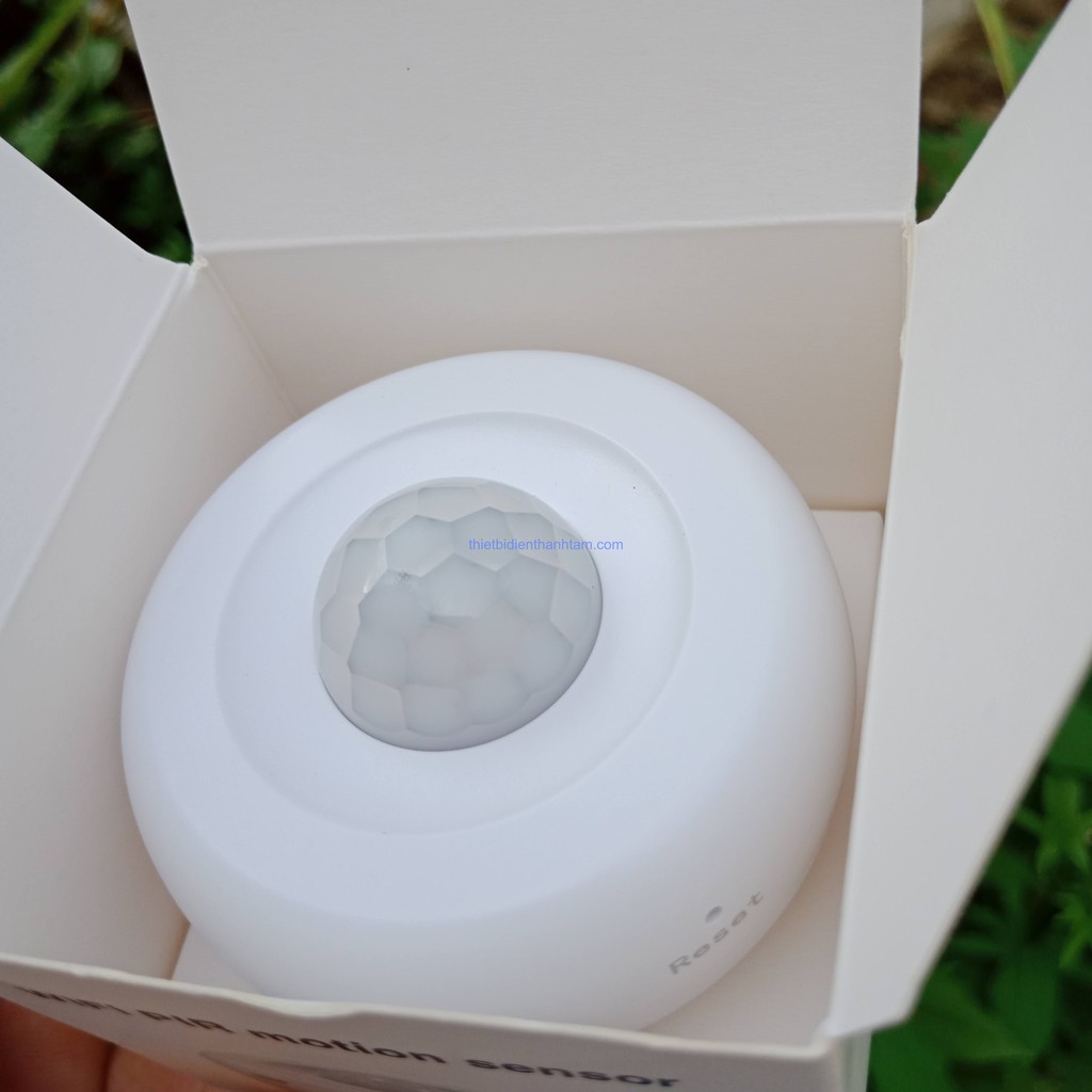 [ TT-PIR1 ] Cảm Biến Báo Động Hồng Ngoại  Lắp Trần Wifi  app Tuya