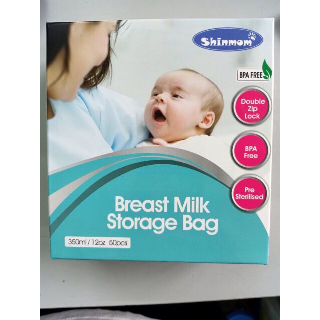 Túi trữ sữa Shinmom 50 miếng 350ml  - 250ml
