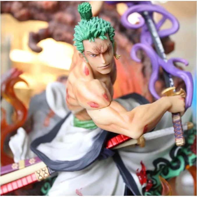 Mô Hình Figure Zoro tam kiêm phái 38cm