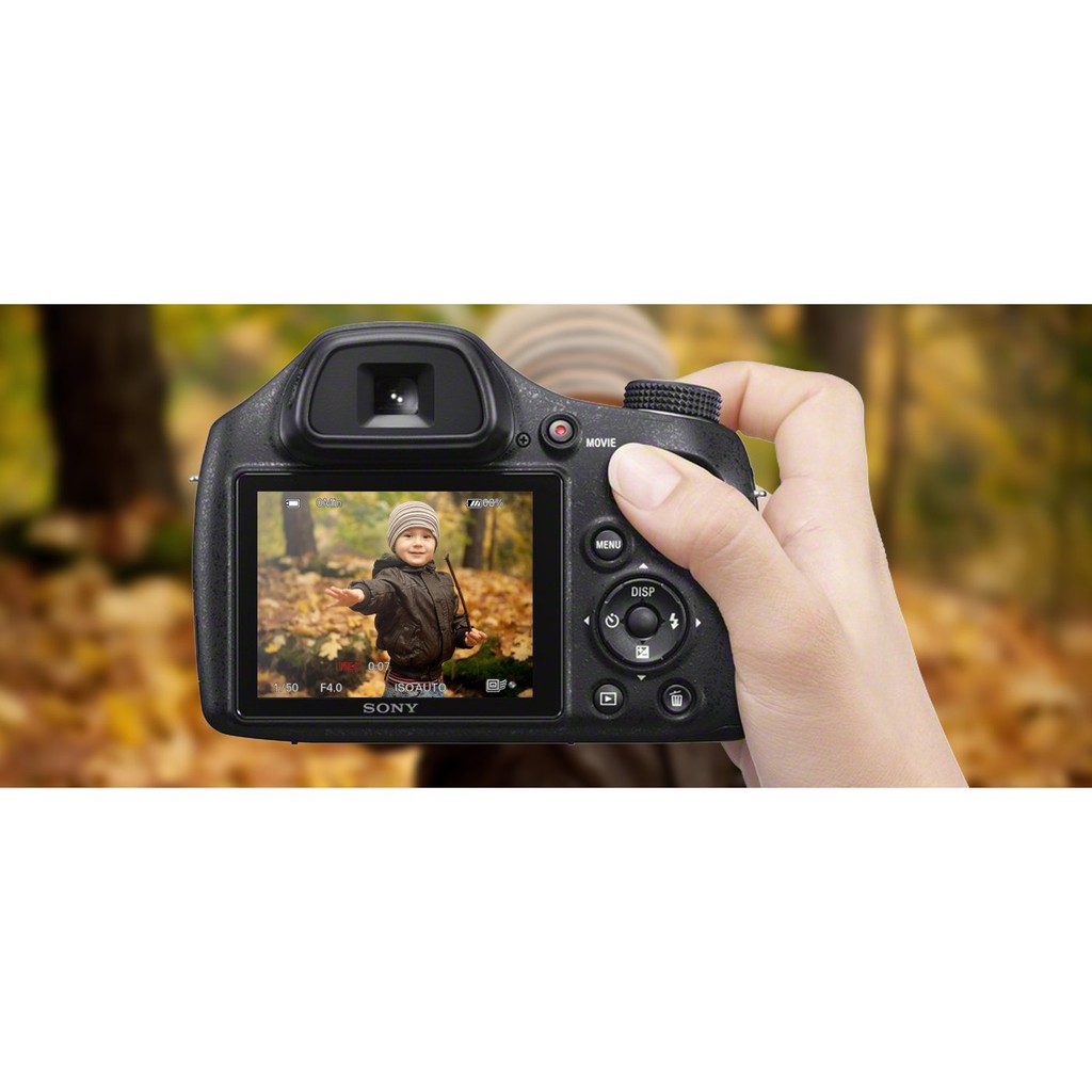 Máy ảnh Sony Cybershot H400 - SIêu zoom 63x - 20.1mp - Hàng chính hãng - Mới 98%