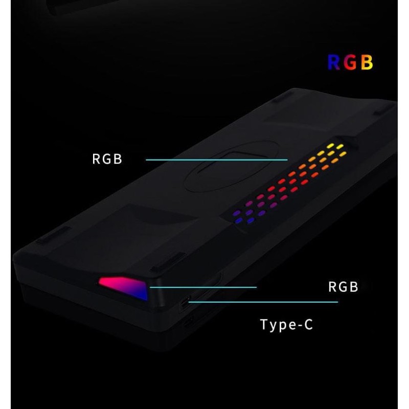Kit bàn phím cơ TM680 - Hotswap, RGB, Núm xoay Multimedia, Stab Cherry | BigBuy360 - bigbuy360.vn