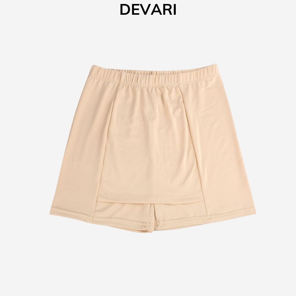 Quần Mặc Trong Váy Bảo Hộ Nữ Chống Lộ Chất Cotton Mềm Mại Mặc Cực Mát Và Thoải Mái Devari V558