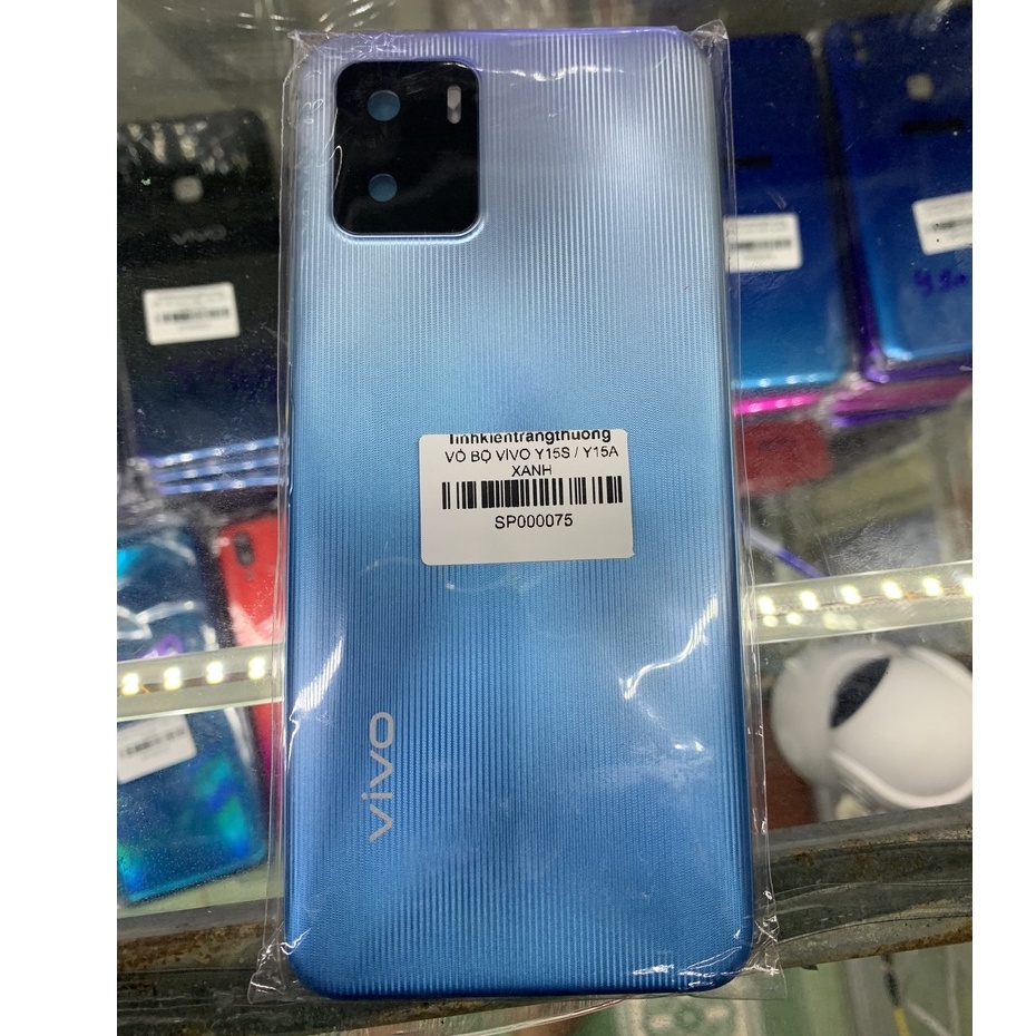 Bộ xương, Lưng vỏ điện thoại Vivo Y15s / Y15A ( lưng, xương, kính cam, phím âm lượng)