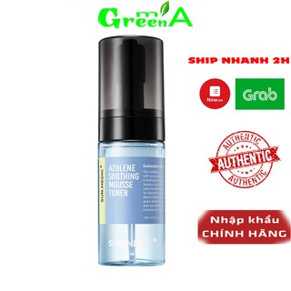 Toner Sur Medic Nước Cân Bằng Dạng Bọt Mịn Làm Dịu Da Sur.Medic+ Azulene Soothing Mousse Toner 110ml [CHÍNH HÃNG]