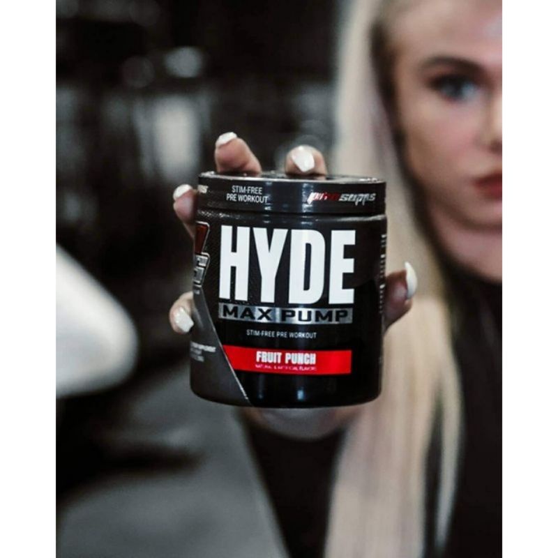 PROSUPPS HYDE MAX PUMP STIM-FREE PRE WORKOUT Không Caffeine  Citrulline Beta Alanine Creatine Arginine PREWORKOUT