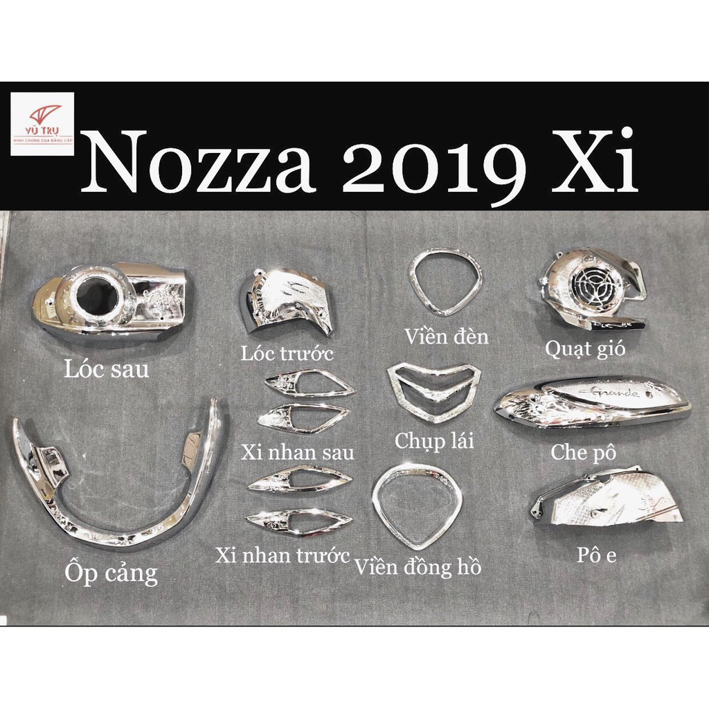 Bộ phụ kiện xe máy Nozza Grande xi cao cấp