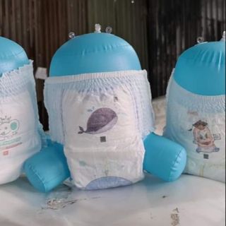 9 chiếc Bỉm quần hana dùng thử 9M 9L 9XL 9XXL 9XXXL