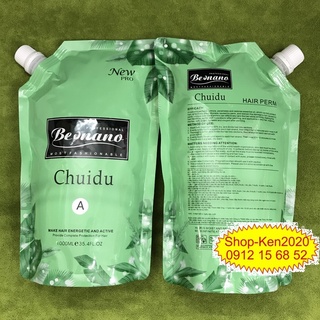 [Túi lẻ] Duỗi ép tóc thơm Chuidu Beonano 1000ml x2