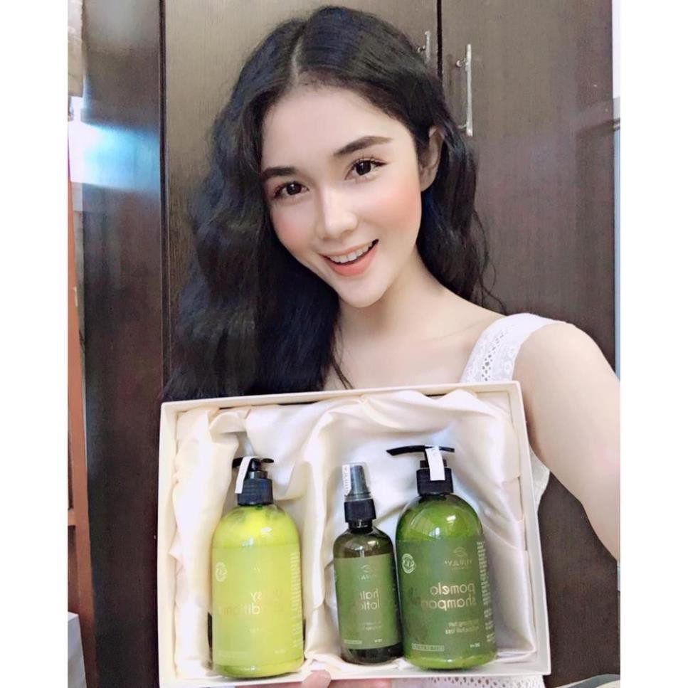 Combo dưỡng tóc tinh dầu bưởi và dầu gội bưởi VIJULLY giúp kích thích tóc mọc hiệu quả 100% | BigBuy360 - bigbuy360.vn