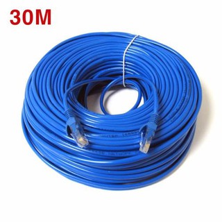 Cáp mạng (Lan) 30 mét đúc sẵn 2 đầu (xanh)