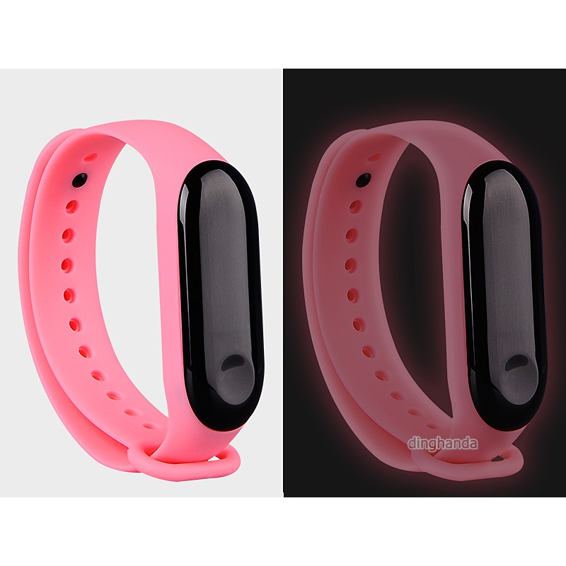 Phụ tùng dây đeo silicon thay thế cho đồng hồ Xiaomi Mi Band 3 MiBand 4