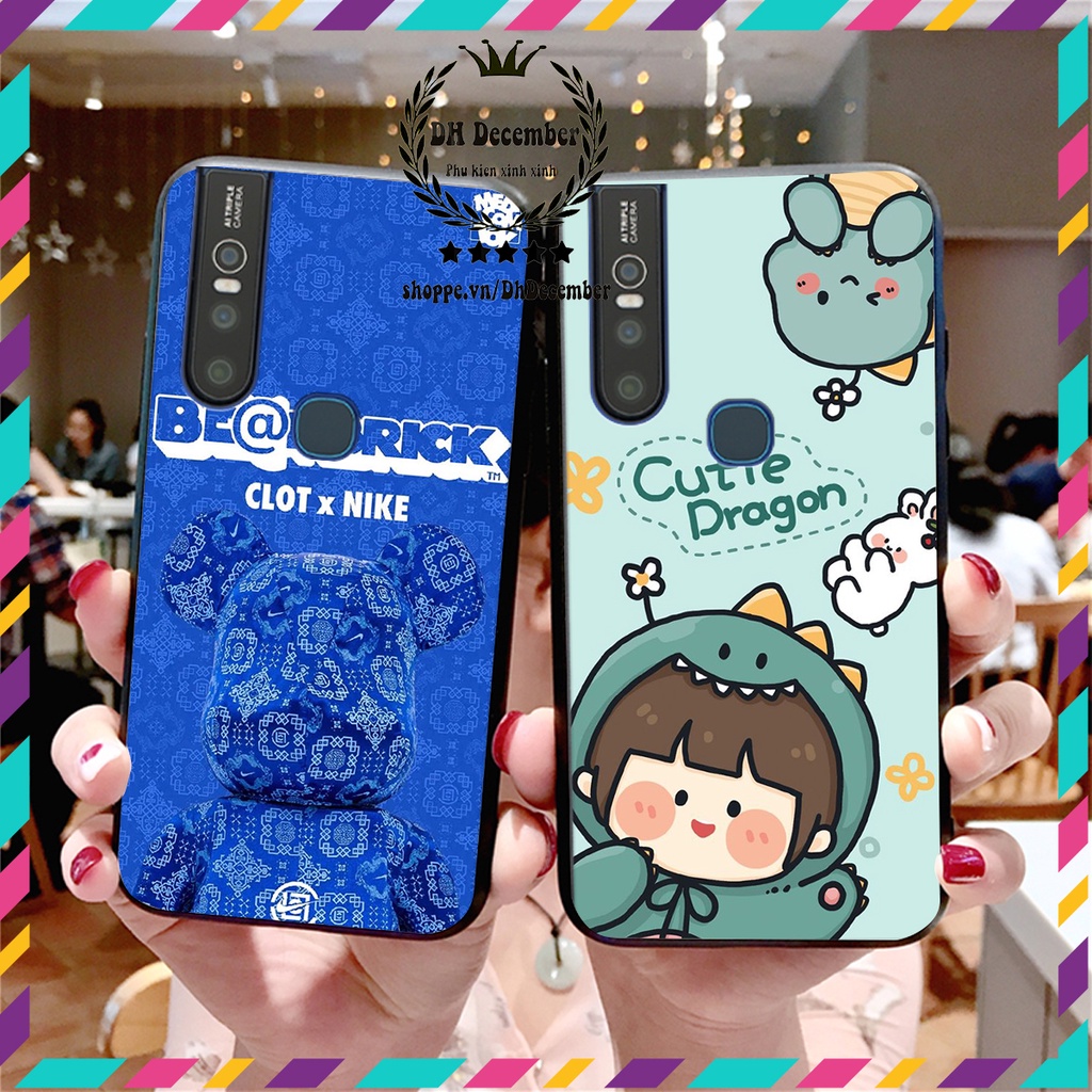 Ốp lưng Vivo V15 / V15 PRO in hình 3D lucky, gấu Brick xinh xắn - KHÔNG NÊN BỎ LỠ