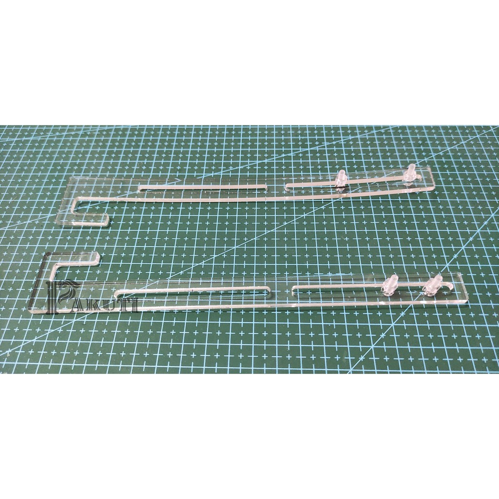 Hộp mica trồng cây thủy sinh 20x5x5 cm hình vuông