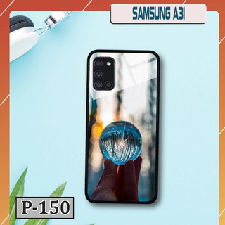 Ốp Samsung Galaxy A31 - lưng kính in hình 3D