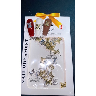 Charm kim loại trang trí móng, charm đính móng tay tạo điểm nhấn sang chảnh 9