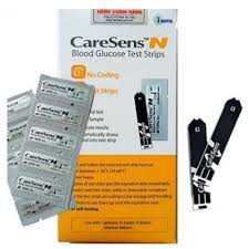 Que thử đường huyết Caresen tiểu đường CaresensN 25 test