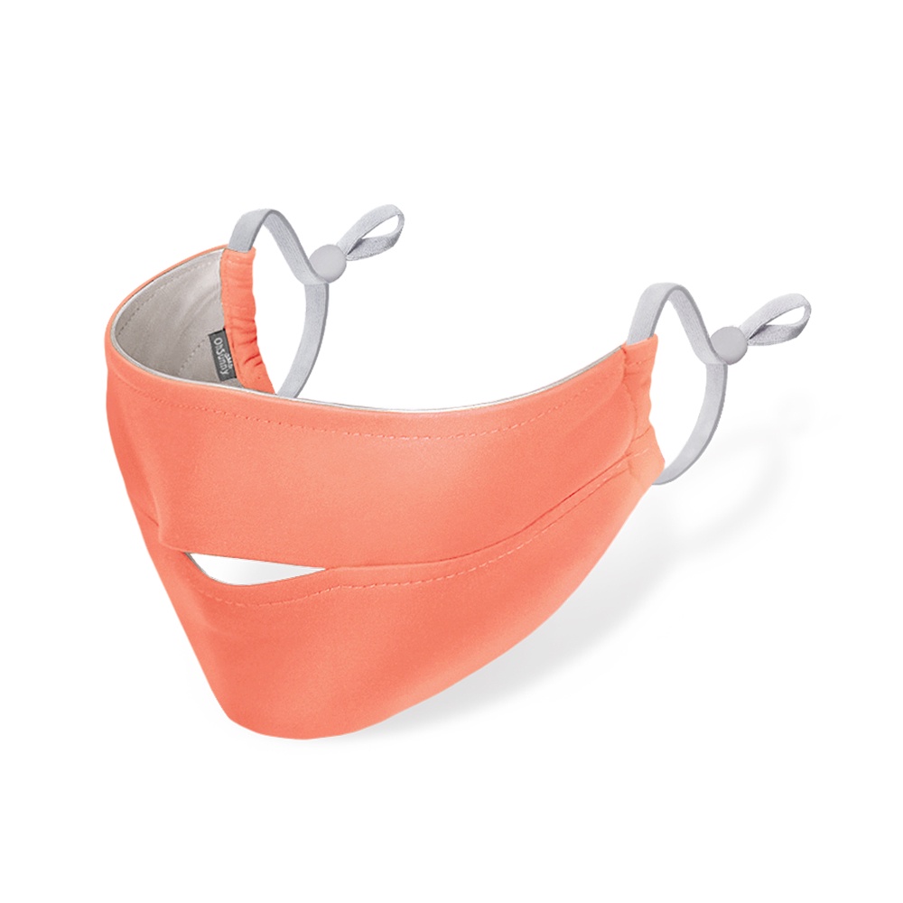 OhSunny Khẩu trang bằng vải lụa lạnh mỏng thoáng khí chống tia Uv thời trang Unisex