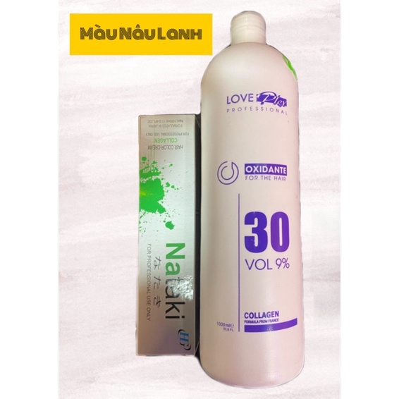 Nhuộm Tóc màu Nâu lạnh