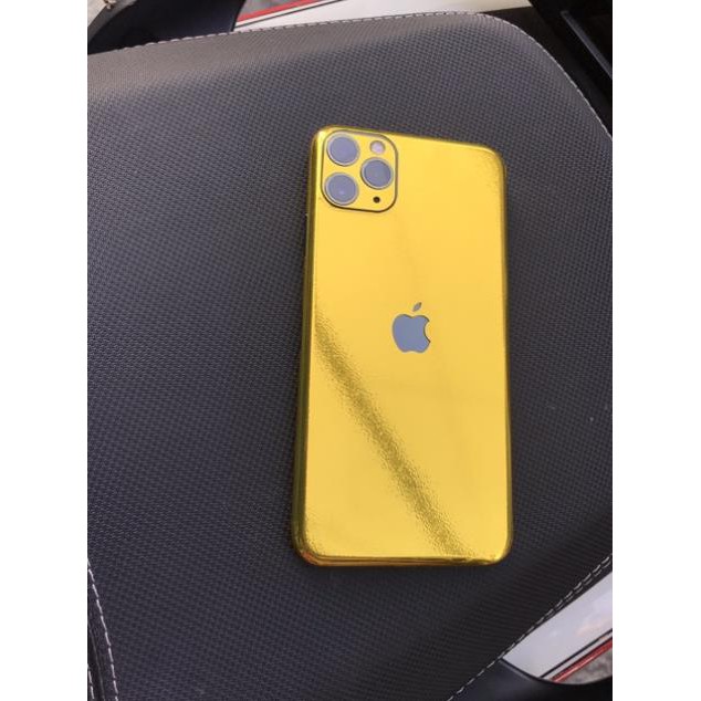 Skin dán iphone vàng siêu đẹp