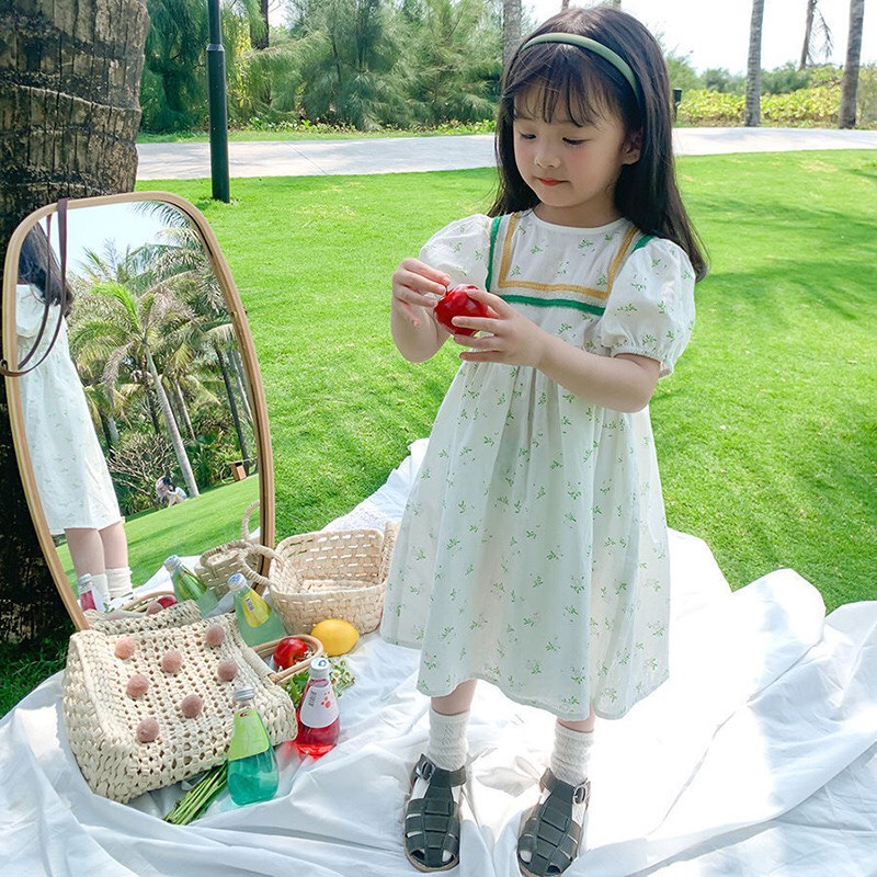 Đầm công chúa bé gái, Váy công chúa cao cấp phong cách thời trang nước Pháp